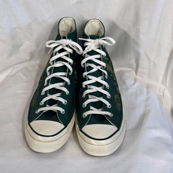 Converse Chuck 70 Desert Rave high top sneakers, midnight clover, plant, sz 12.5 - Picture 4 of 7